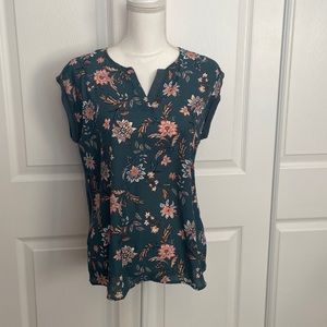 Short sleeve floral shirt